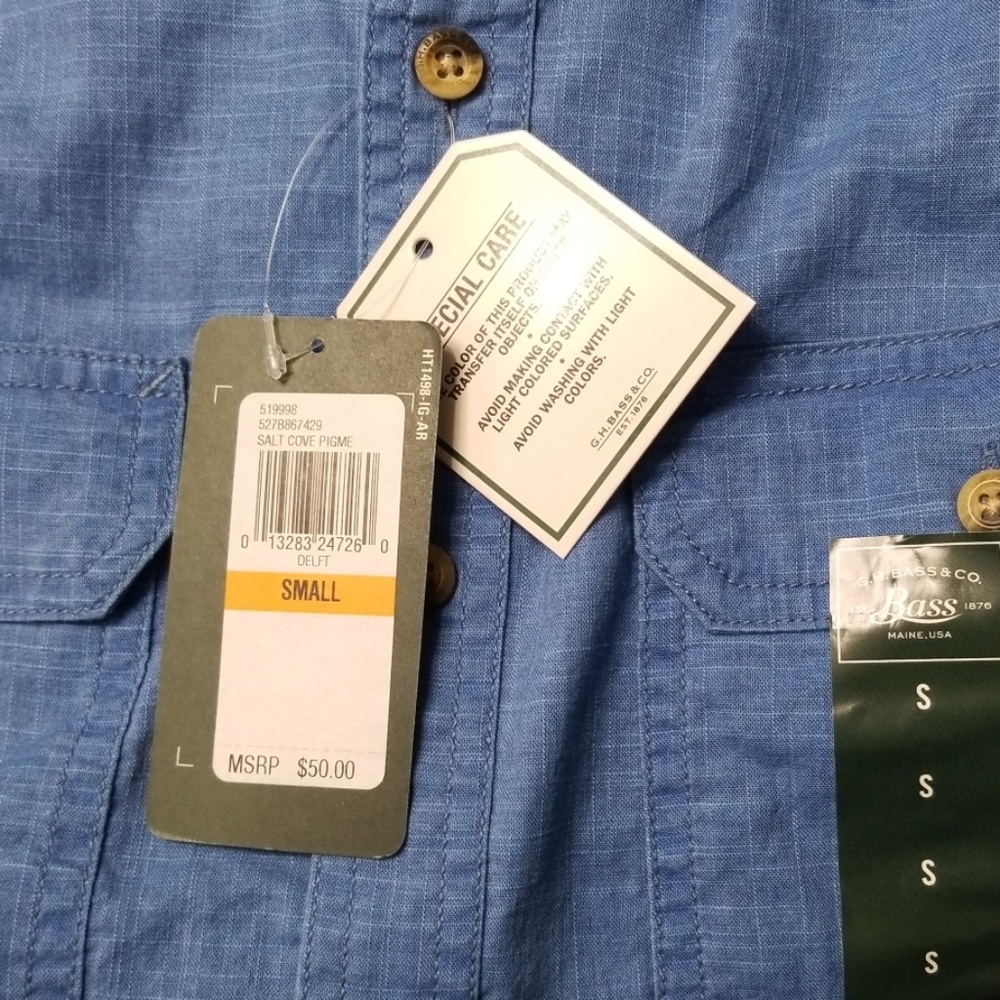 Bass 100% cotton NWT - Picture 4 of 4